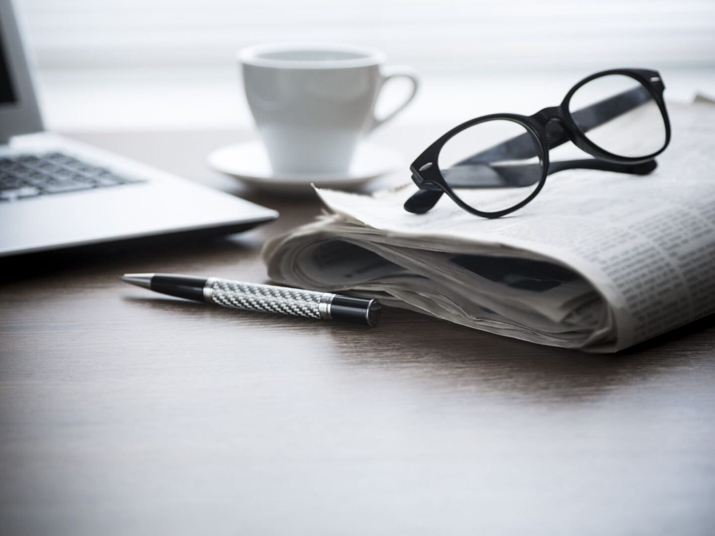 A workspace of an employee who seems to have taken a break