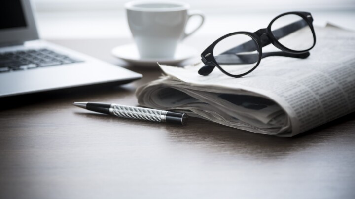 A workspace of an employee who seems to have taken a break